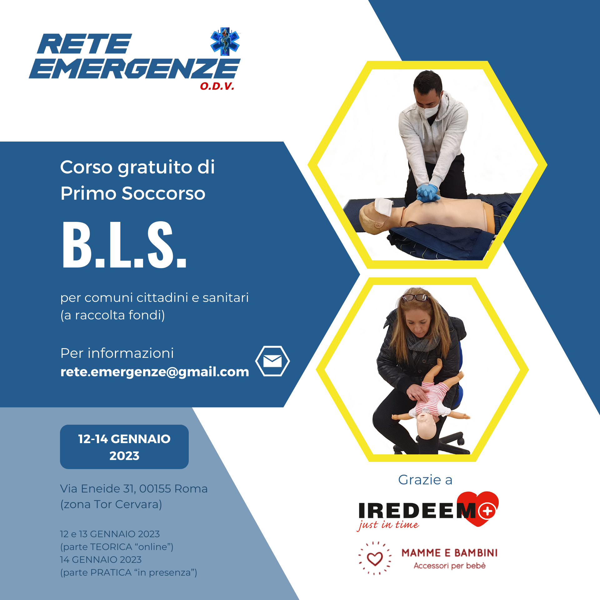 Corso Primo Soccorso Bls E Gennaio A Roma Gratuito